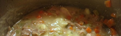 Luciables' Turkey Dumpling Soup!