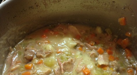 Luciables' Turkey Dumpling Soup!